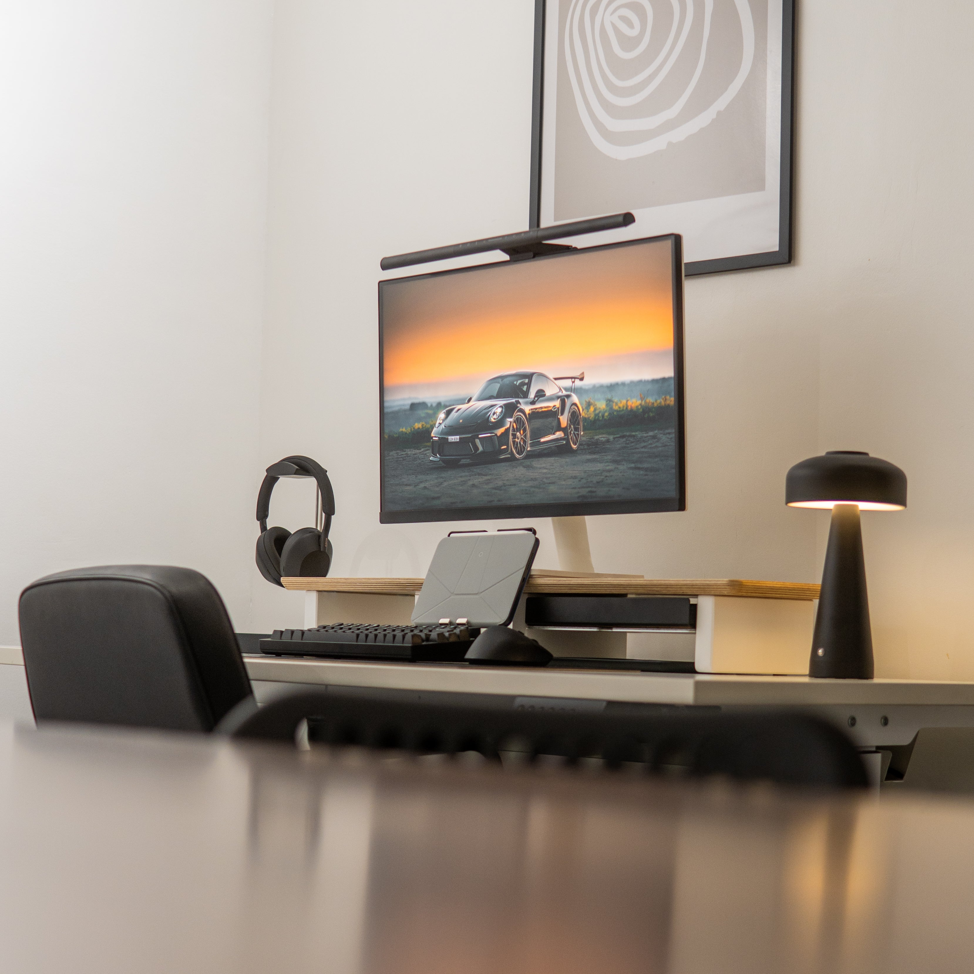 Desk Setup Cockpit | Oak