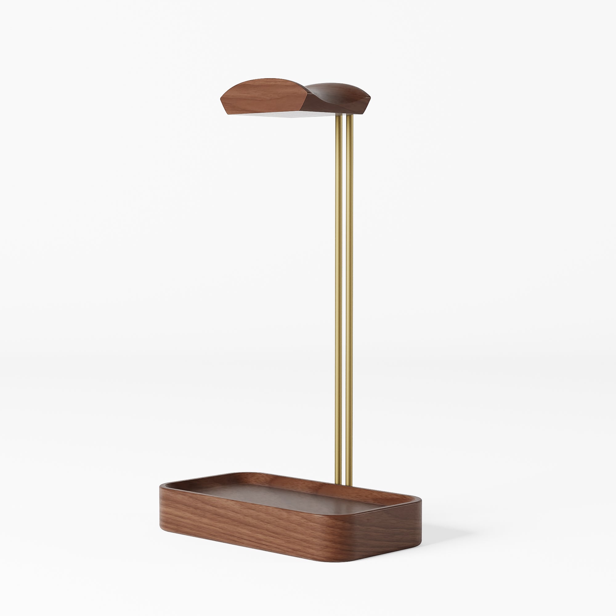 Minimalist Headphone Stand Walnut Wood - Raico Store