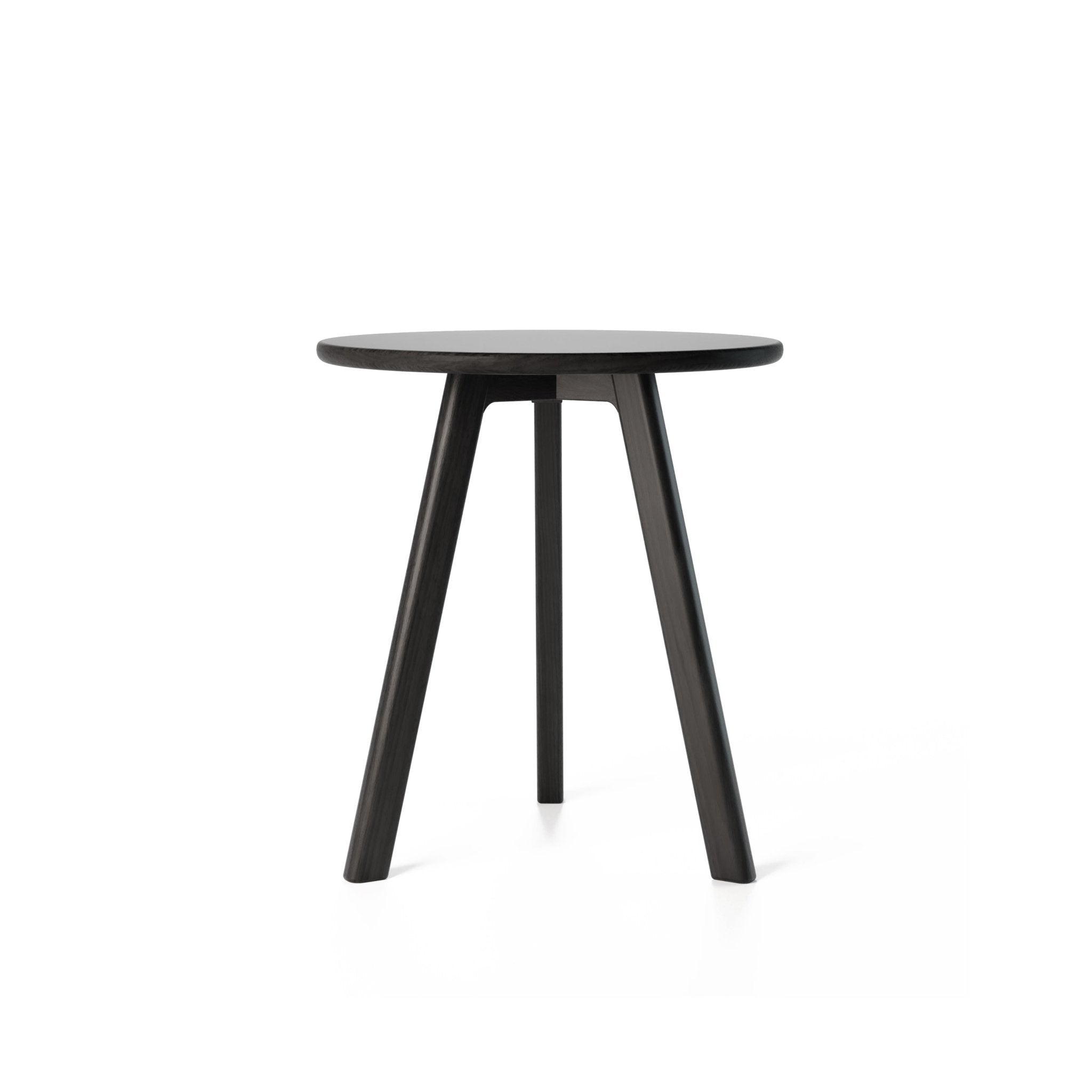 Round Side Table | Black Oak - Raico Store